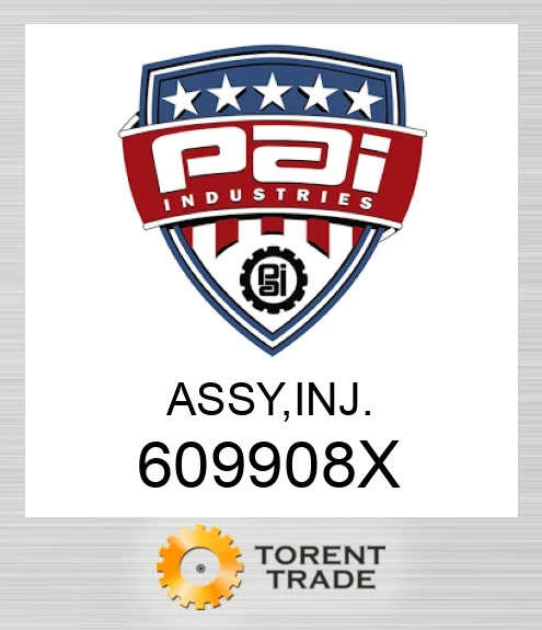 609908X Assy, inj PAI INDUSTRIES