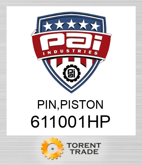 611001HP Штифт, поршень PAI INDUSTRIES