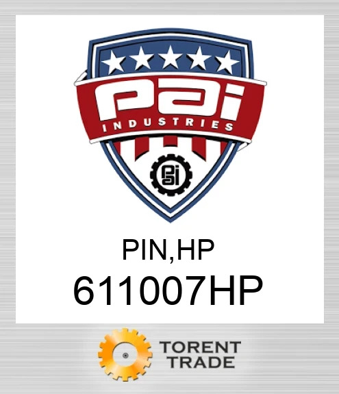 611007HP Штифт. Високий тиск PAI INDUSTRIES