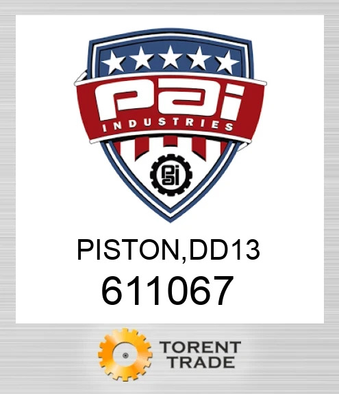 611067  поршень, dd 13 PAI INDUSTRIES