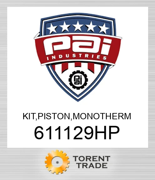 611129HP Комплект, поршень, монолітний поршень (технологія) PAI INDUSTRIES