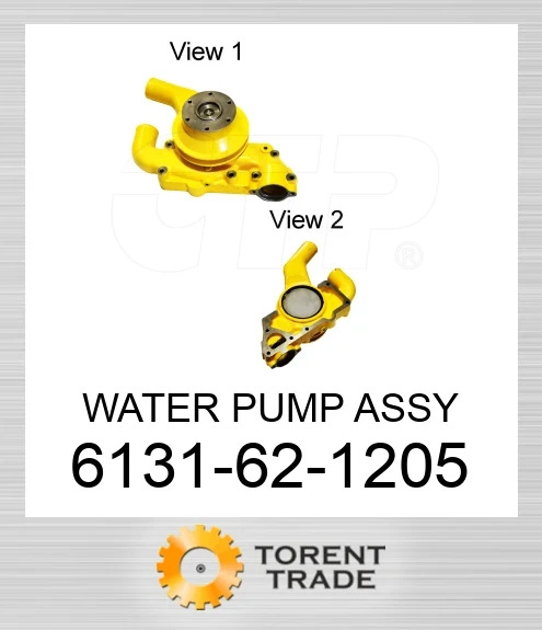 6131-62-1205 ВОДЯНИЙ НАСОС У ЗБОРІ KOMATSU