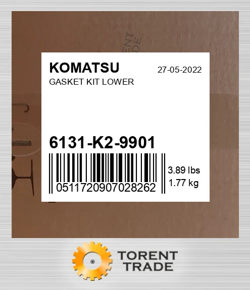 6131k29901 Комплект прокладок KOMATSU NEW AFTERMARKET