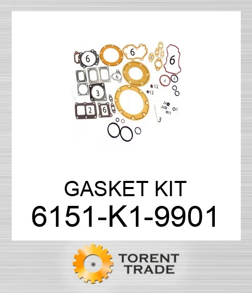 6151K19901 Набір прокладок CATERPILLAR