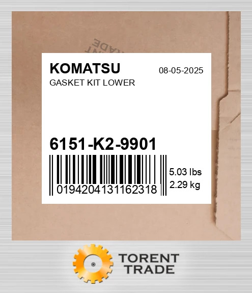 6151K29901 комплект-Прокладка LOWER CATERPILLAR NEW AFTERMARKET