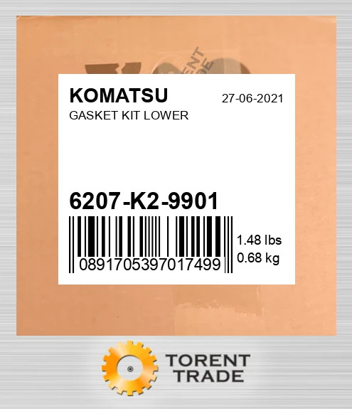 6207K29901 комплект-LOWER Прокладка CATERPILLAR NEW AFTERMARKET