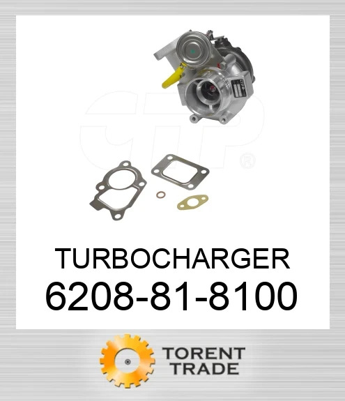 6208-81-8100 Турбокомпресор KOMATSU