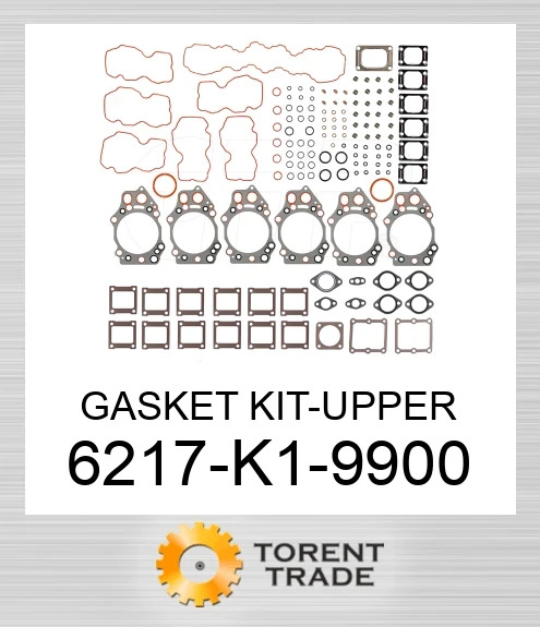 6217-K1-9900 КОМПЛЕКТ ПРОКЛАДОК-ВЕРХНІЙ ETP
