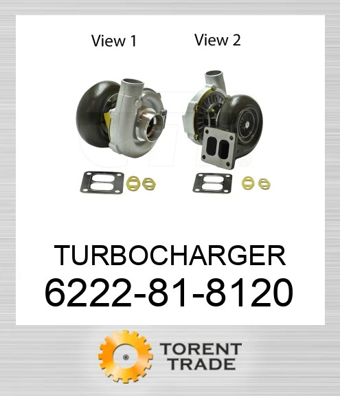 6222-81-8120 Турбокомпресор KOMATSU