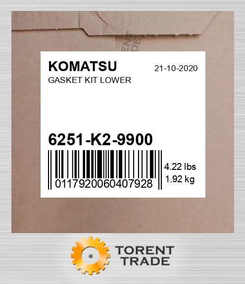 6251k29900 Комплект нижніх прокладок KOMATSU NEW AFTERMARKET