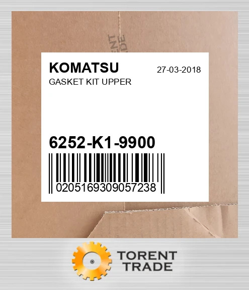 6252-K1-9900 Комплект верхніх прокладок KOMATSU NEW AFTERMARKET