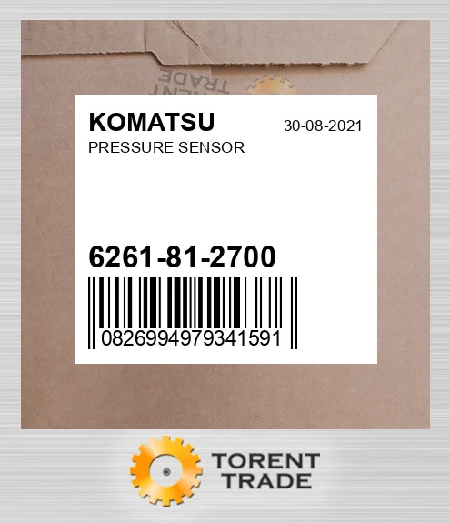 6261-81-2700 PRESSURE Датчик BLUMAQ NEW AFTERMARKET