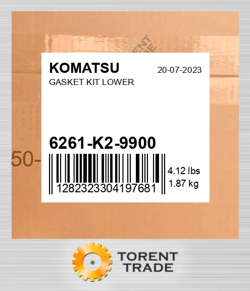 6261k29900 Комплект нижніх прокладок KOMATSU NEW AFTERMARKET