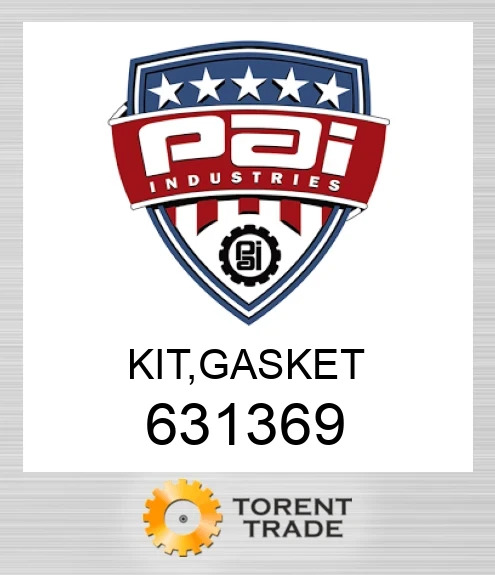 631369 Комплект, прокладка PAI INDUSTRIES