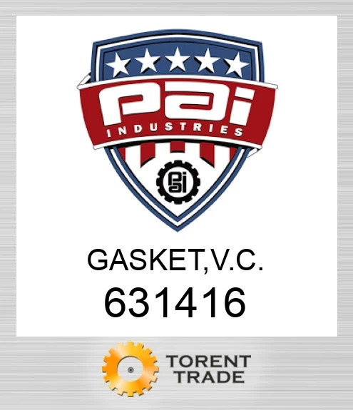 631416 Прокладка, vc PAI INDUSTRIES