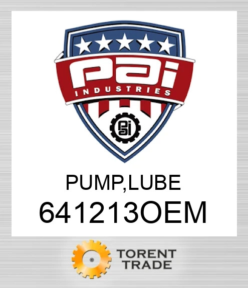 641213OEM Насос, мастило PAI INDUSTRIES