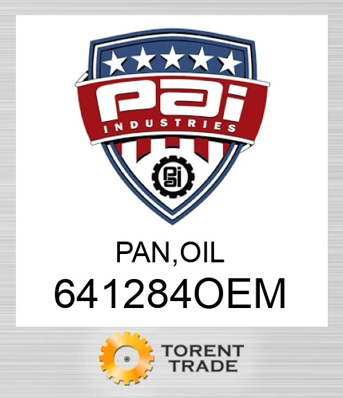 641284OEM Піддон, масло PAI INDUSTRIES