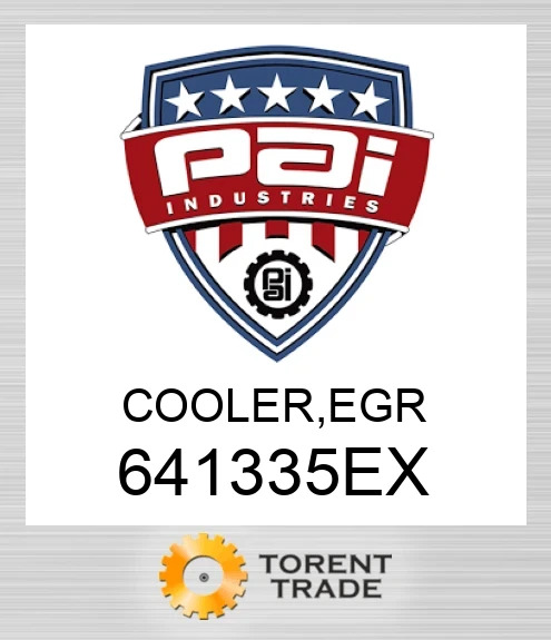 641335EX Cooler, egr PAI INDUSTRIES