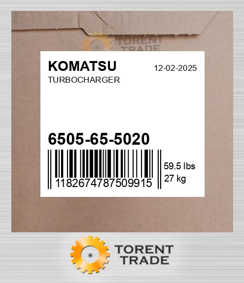 6505655020 Турбонагнітач KOMATSU NEW AFTERMARKET
