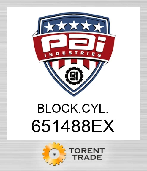 651488EX Блокциліндрів, циліндр PAI INDUSTRIES
