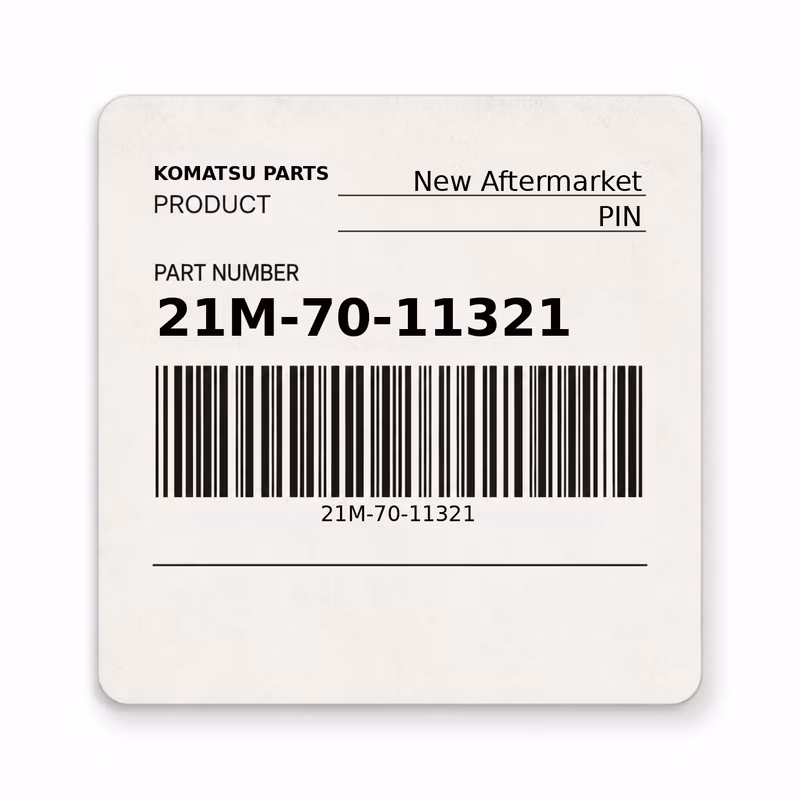 21M-70-11321 PIN fits Komatsu (New Aftermarket)