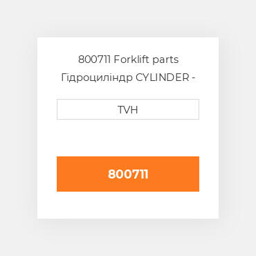 800711 Forklift parts Гідроциліндр CYLINDER - Master