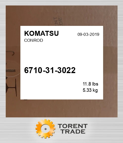 6710313022 Шатун KOMATSU NEW AFTERMARKET