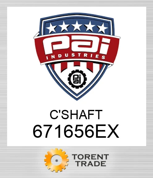 671656EX Колінчастий вал PAI INDUSTRIES