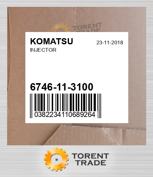 6746113100 Форсунка KOMATSU NEW AFTERMARKET