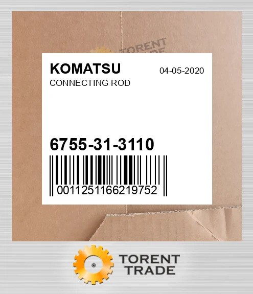 6755313110 CONNECTING тяга KOMATSU NEW AFTERMARKET
