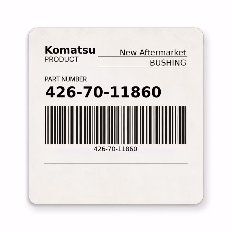 426-70-11860 BUSHING fits Komatsu (New Aftermarket)