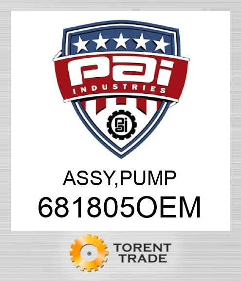 681805OEM Вузол, насос PAI INDUSTRIES