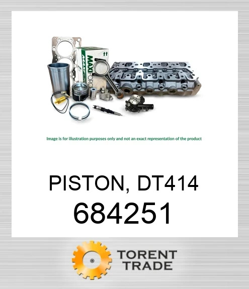 684251 Поршень, DT414 MAXIFORCE