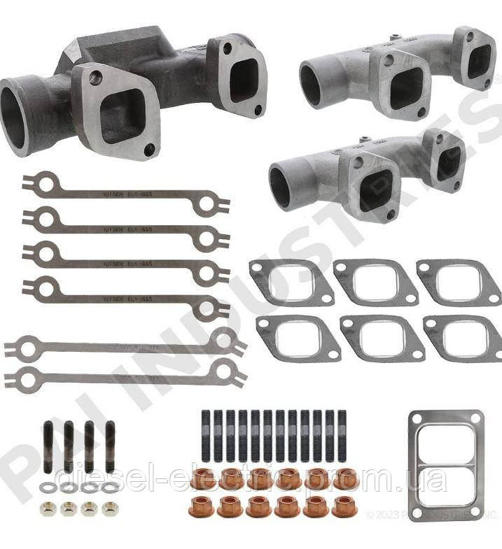 Комплект випускного колектора в зборі для техніки Volvo/Renault 193807304256, 19380730-4256