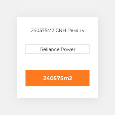 240575M2 CNH Ремінь