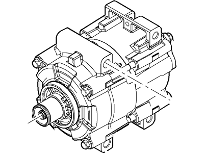 XW4Z-6584-AB Компресор у зборі