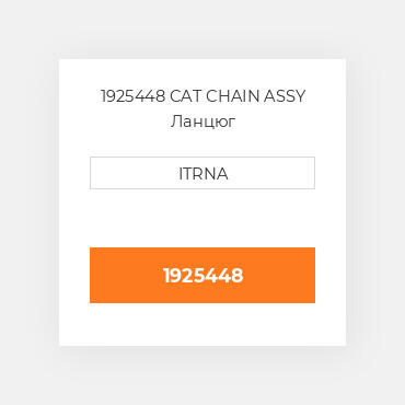 1925448 CAT CHAIN ASSY Ланцюг