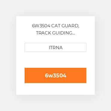 6W3504 CAT GUARD, TRACK GUIDING (SEGMENTED) Захист