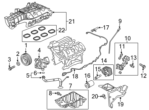 E7PZ-12200-A Паливний фільтр у зборі