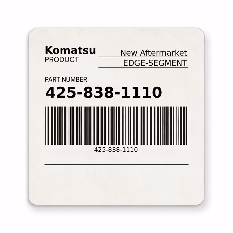 425-838-1110 EDGE-SEGMENT fits Komatsu (New Aftermarket)