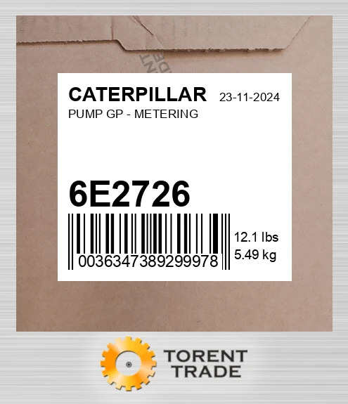6E2726 НАСОС GP - ДОЗУЮЧИЙ CATERPILLAR