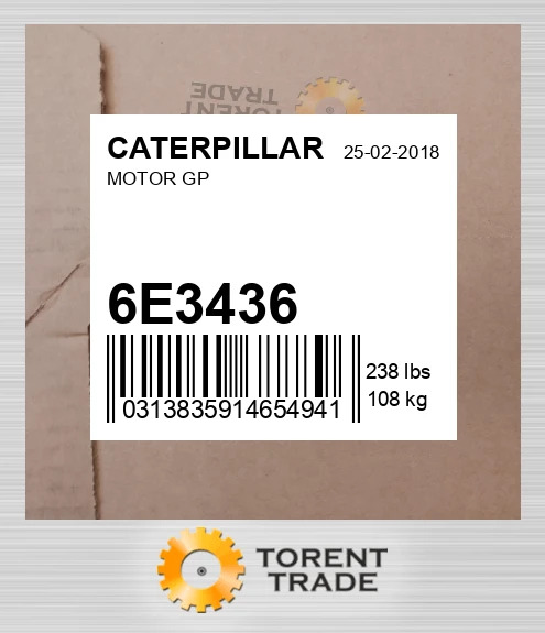 6E3436 ДВИГУН GP CATERPILLAR