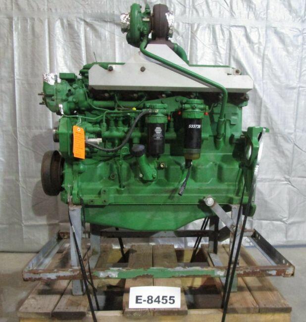 E-8455 John Deere Дизельний двигун Engine Used 6.8 Diesel