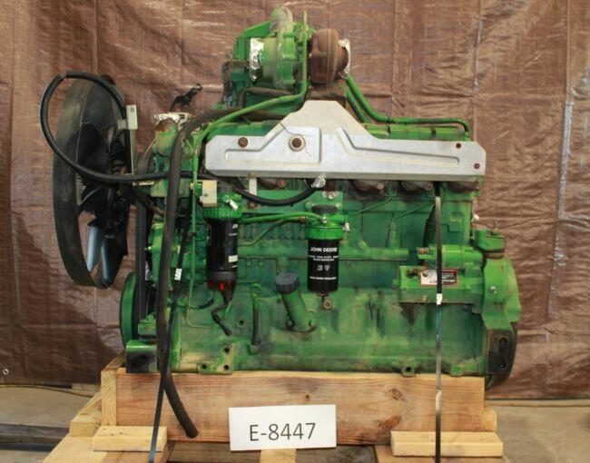 E-8447 John Deere Дизельний двигун 6.8 Engine Used 6.8 Diesel for 7330 John DeereВ® Tractor