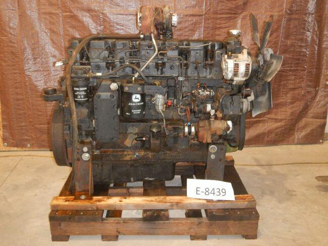 E-8439 John Deere Дизельний двигун 7.6 Engine Used 7.6 Diesel for John DeereВ® Tractor