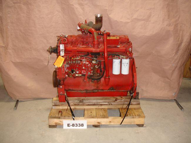 E-8338 CNH Дизельний двигун 466 Engine Used Case IHВ® 466 Diesel