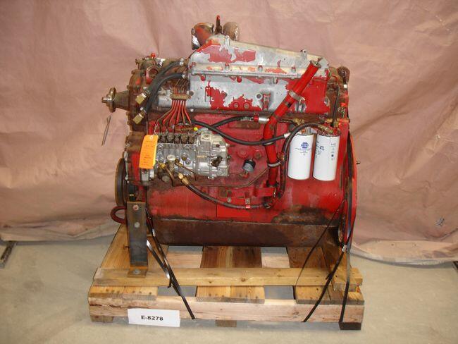E-8278 International Дизельний двигун 466 Engine Used InternationalВ® 466 Diesel