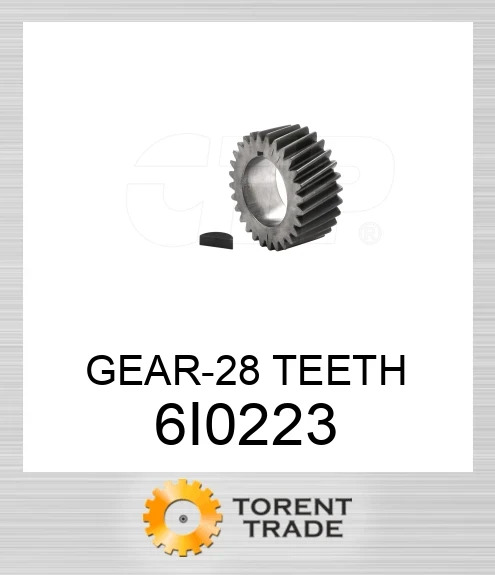 6I-0223 Шестерня 28 зубів BLUMAQ