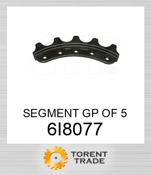 6I8077 Група сегментів з 5 CATERPILLAR