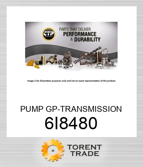 6I8480  Група насоса трансмісії  CATERPILLAR